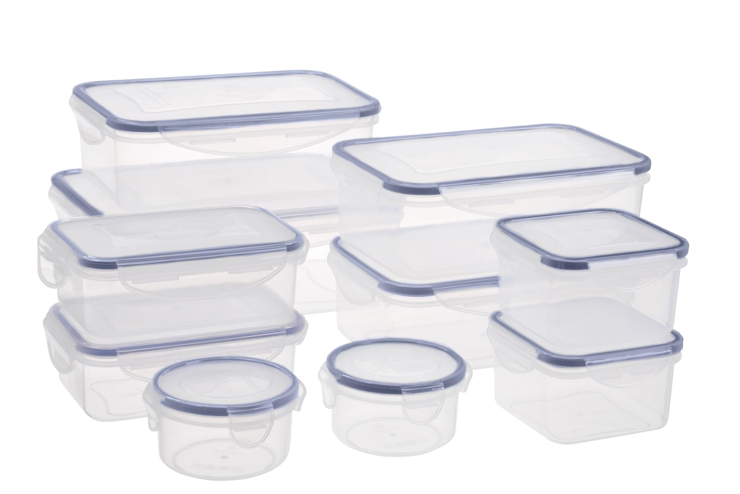 MTR Set of 3 Value Pack FOOD Storage Containers BPA Free Kitchen Storage Dishwasher Safe Microwave Safe Freezer Safe Airtight Silicone Containers Leakproof & Reusable