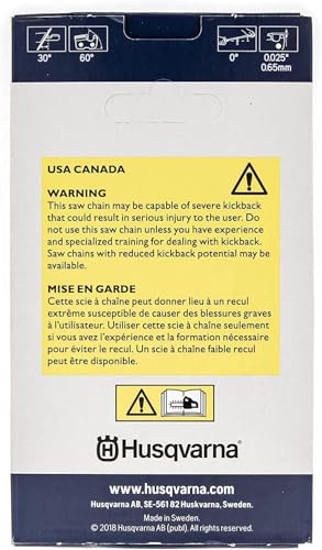 Husqvarna 585550072 20" Chainsaw Chain X-Cut 3/8" .050" 72 DL