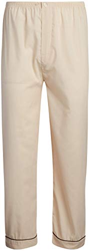 Ten West Apparel Men’s Pajamas Set - Long Sleeve Button Down Sleep Shirt and Pajama Bottoms Sleepwear Set