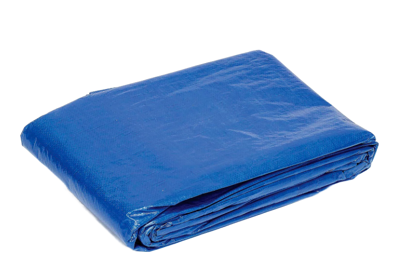 The Ultimate Polytarp 15'X 25'  MTR 5 Mil Multi-Use Waterproof Outdoor Blue Tarp Durable 5 Mil Blue Tarpaulin 36" Rot & Rustproof Grommets Sun & Fade Resistant Camping Boating Backyard Extra Strength Weave