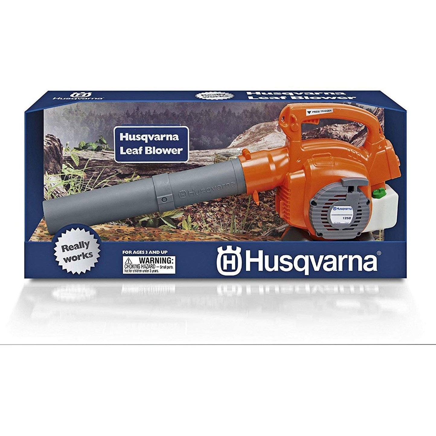 Husqvarna Toy Chainsaw, Leaf Blower, Hedge Trimmer and Lawn Trimmer (2-Pack)