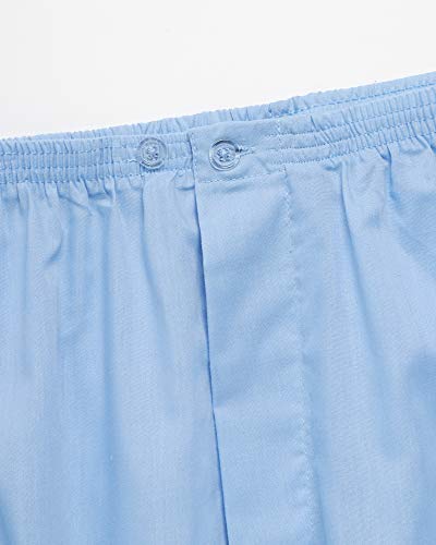 Ten West Apparel Men’s Pajamas Set - Long Sleeve Button Down Sleep Shirt and Pajama Bottoms Sleepwear Set
