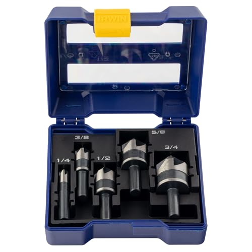 IRWIN Metal Countersink Drill Bit Set