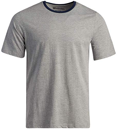 Ten West Apparel Men’s Pajamas – Short Sleeve Tee and Lounge Shorts Sleepwear Set (M-XL)