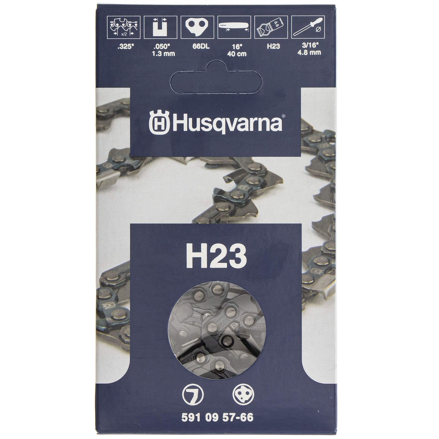 Husqvarna 16 Chainsaw Chain Loop (H23-66 Drive Links)
