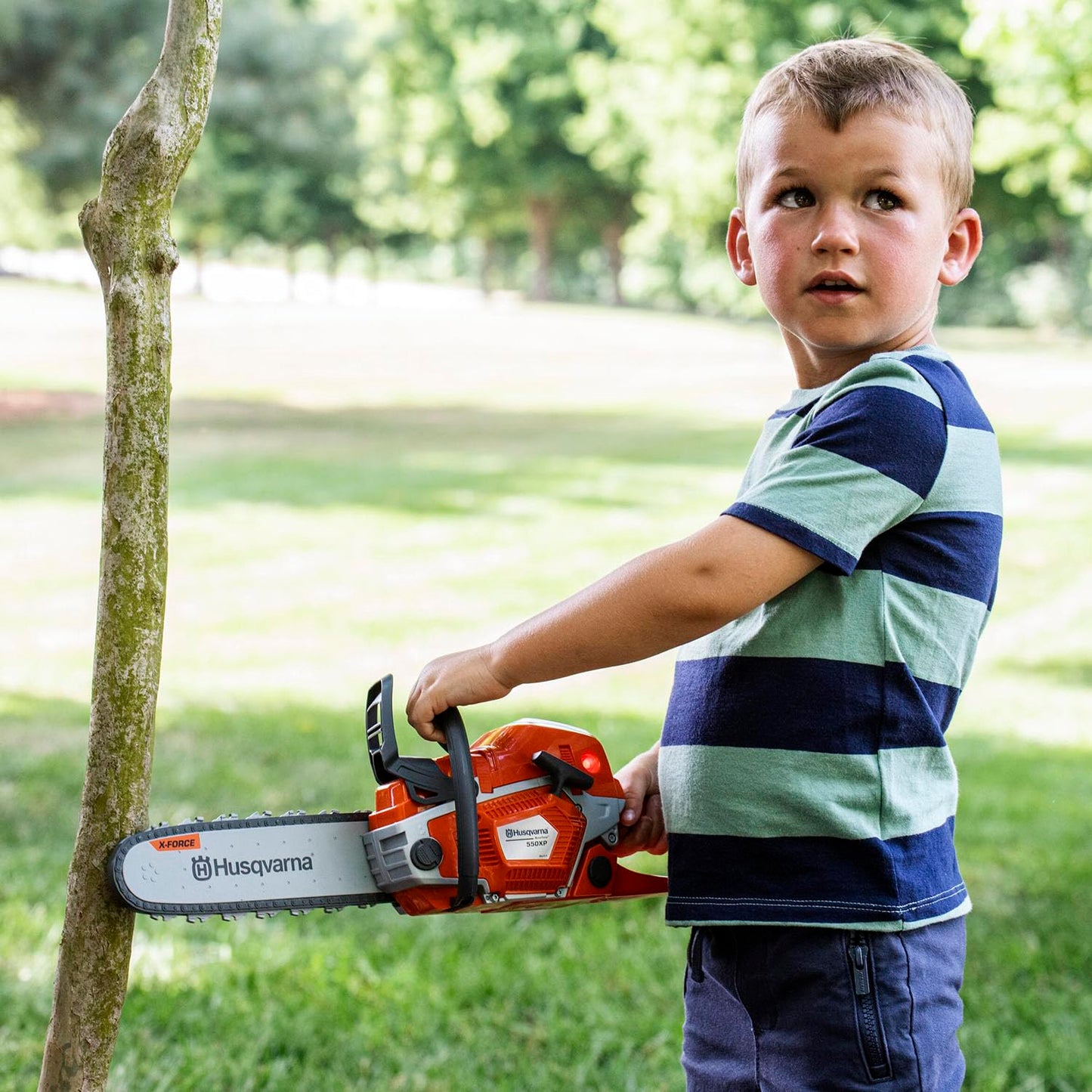 Husqvarna 550XP Toy Chainsaw, Ages 3+