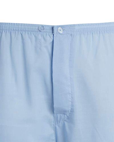 Ten West Apparel Men's 2-Piece Pajama Set with Short Sleeve Shirt and Long Pants