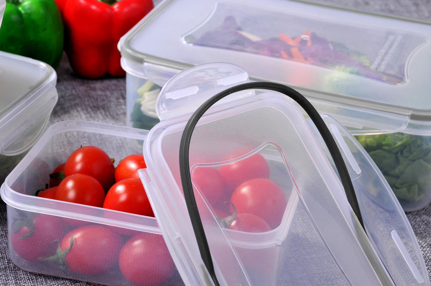 MTR Set of 3 Value Pack FOOD Storage Containers BPA Free Kitchen Storage Dishwasher Safe Microwave Safe Freezer Safe Airtight Silicone Containers Leakproof & Reusable