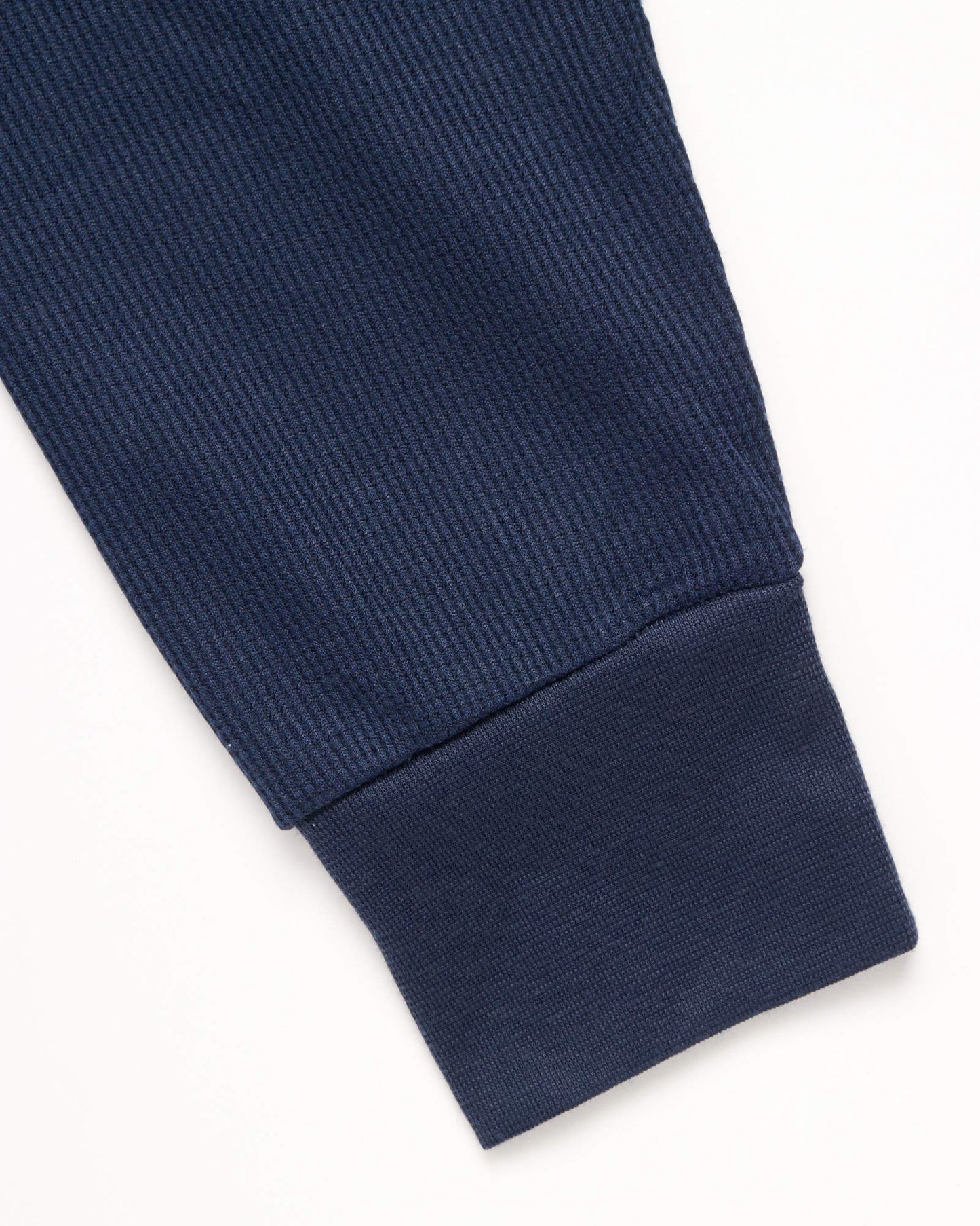 Fourcast Big Men's Thermal Pajama Set - Plus Sized Base Layer Long Sleeve Waffle T-Shirt and Long John Pants, Navy, Size Large