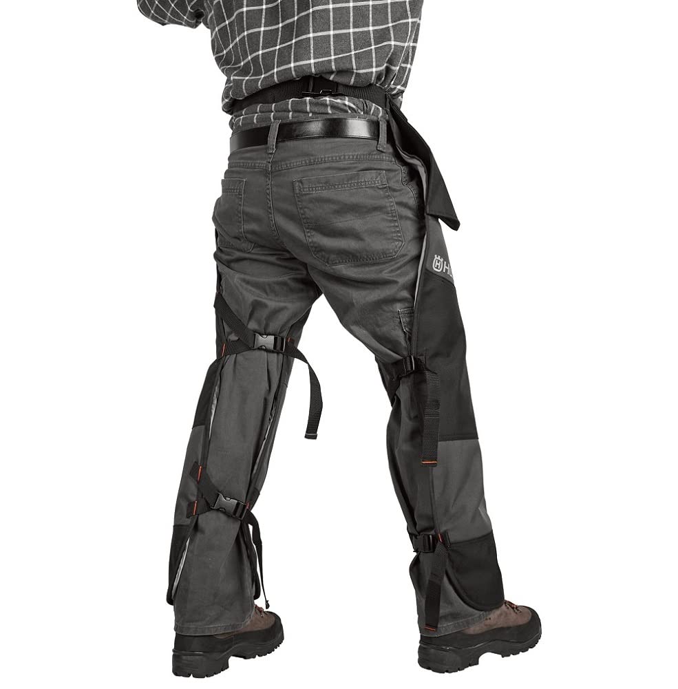 Husqvarna 587160702 Chain Saw Chaps Protective Functional Leg Wear (1-Unit)