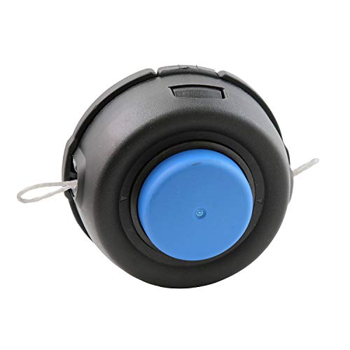 Husqvarna 537388101 Universal T35 Tap Advance Straight Shaft String Trimmer Head Prewound with .095-Inch Line Blue/Black