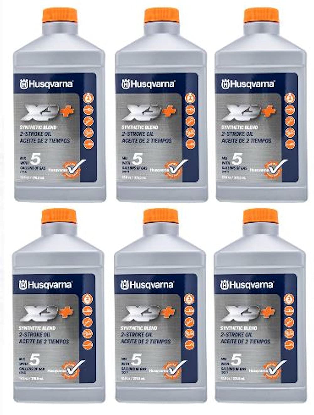 Husqvarna XP 2 Stroke Oil 12.8 oz. Bottle 6-Pack