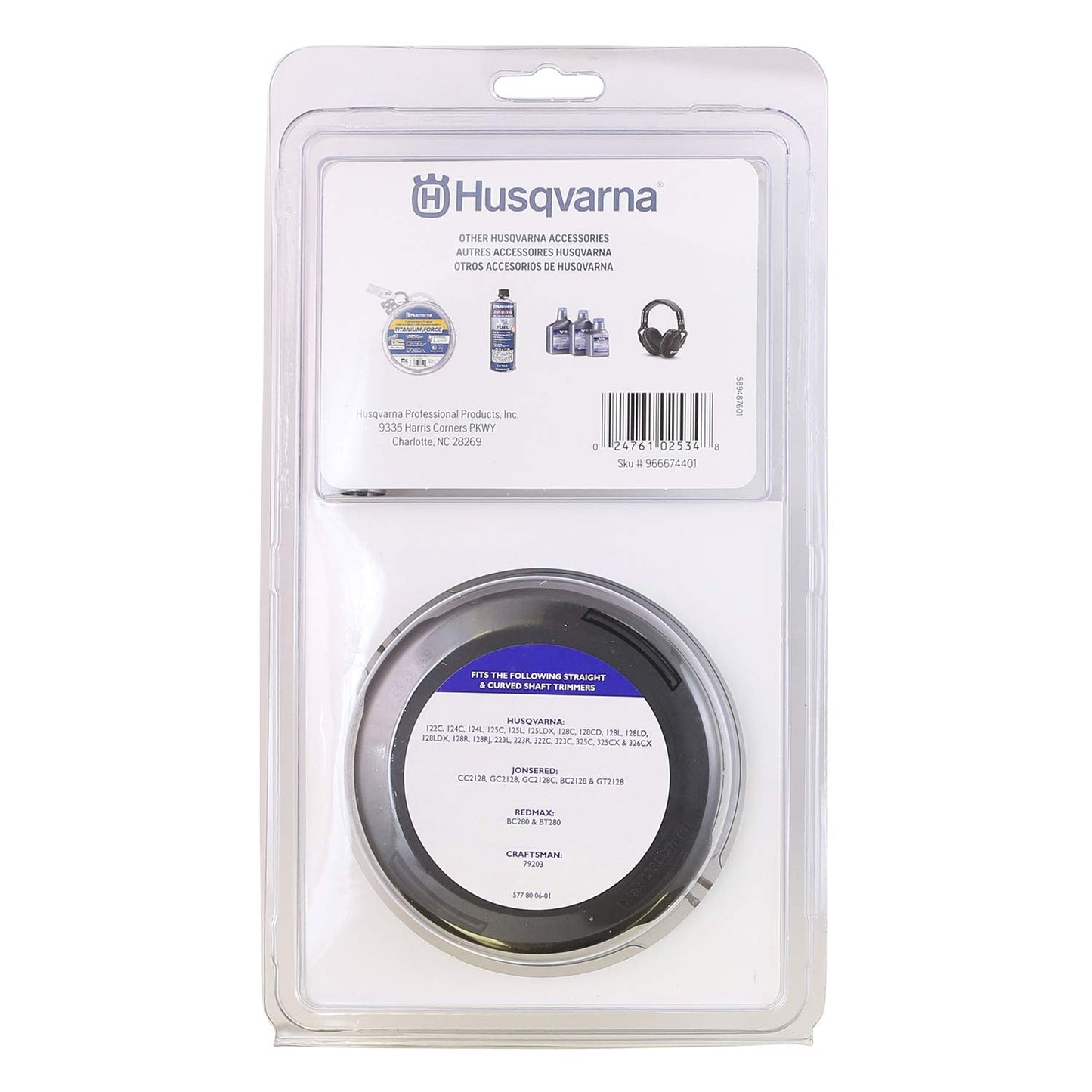 Husqvarna String Trimmer line .095-Inch 840ft Spool Titanium Force High Efficiency Long Life Faster Acceleration