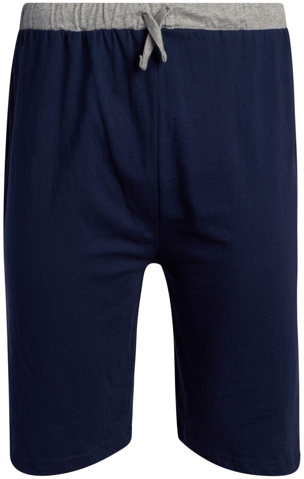 Ten West Apparel Men’s Pajamas – Short Sleeve Tee and Lounge Shorts Sleepwear Set (M-XL)