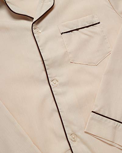 Ten West Apparel Men’s Pajamas Set - Long Sleeve Button Down Sleep Shirt and Pajama Bottoms Sleepwear Set