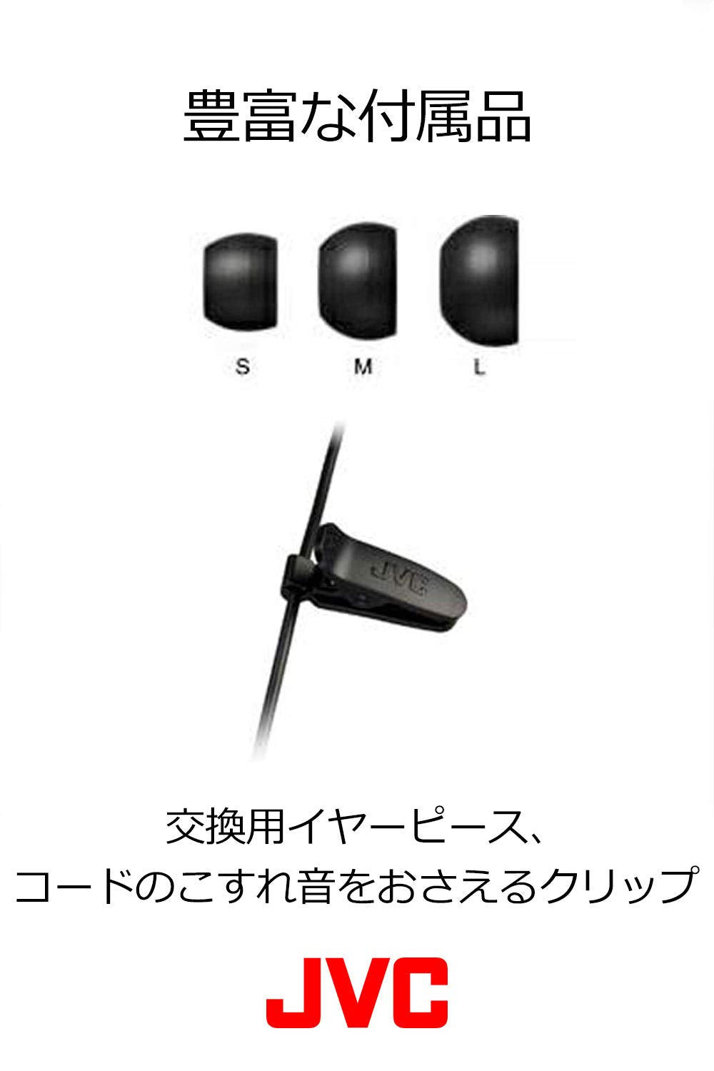 JVC HA-ETX30-B-E Sport in-Ear Headphones