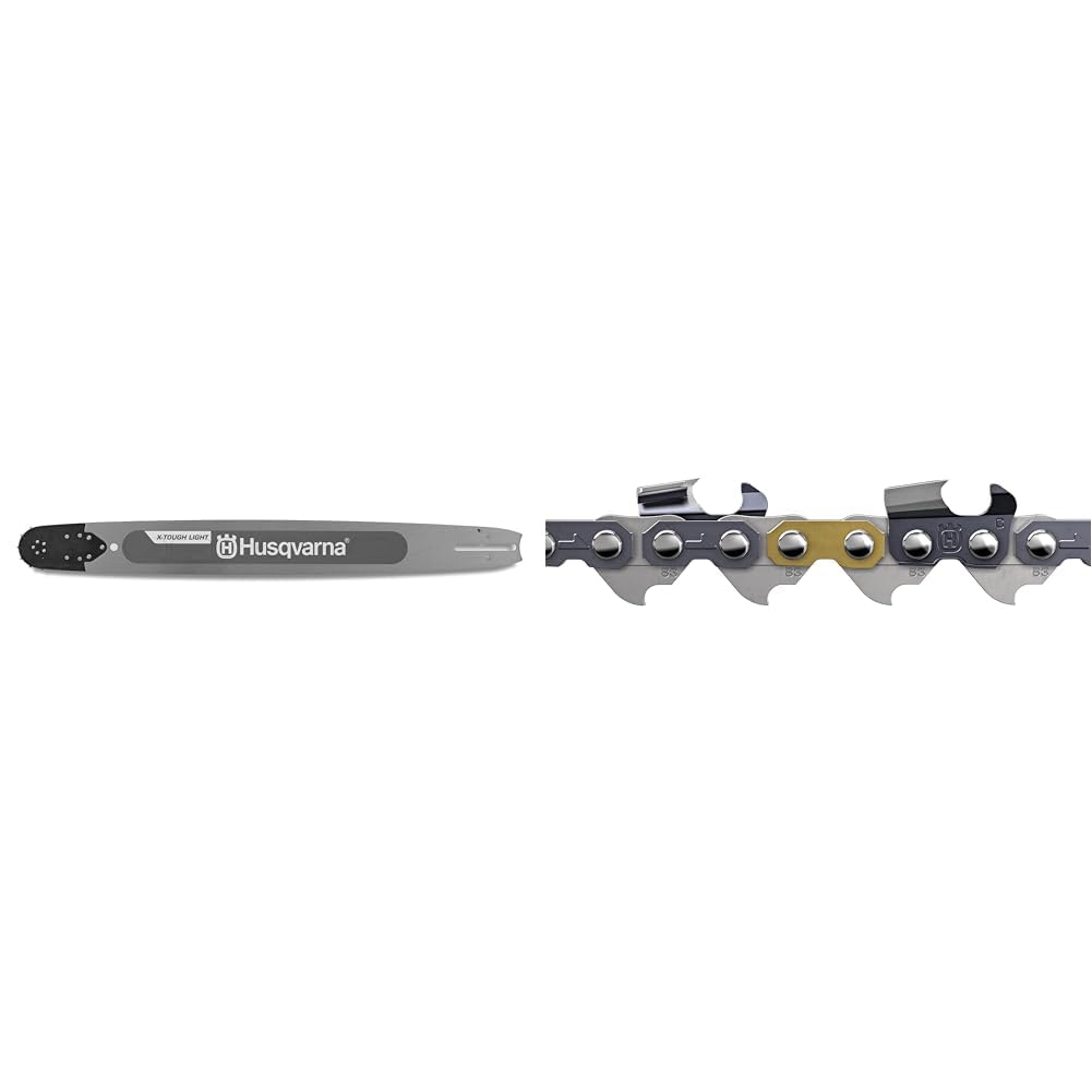 Husqvarna X-Tough Light 24 inch Chainsaw Bar, 3/8" pitch, 050" gauge and 84 drive links