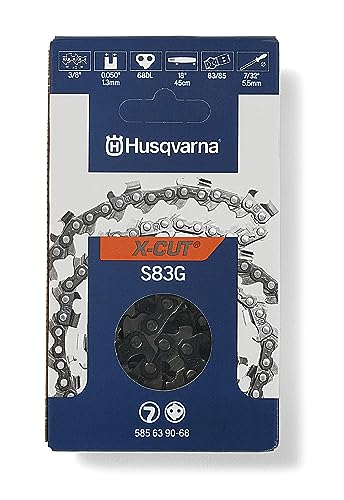 Husqvarna S83G 18 Chainsaw chain, 3/8'' Pitch, .050 Guage, 68 Drive Links