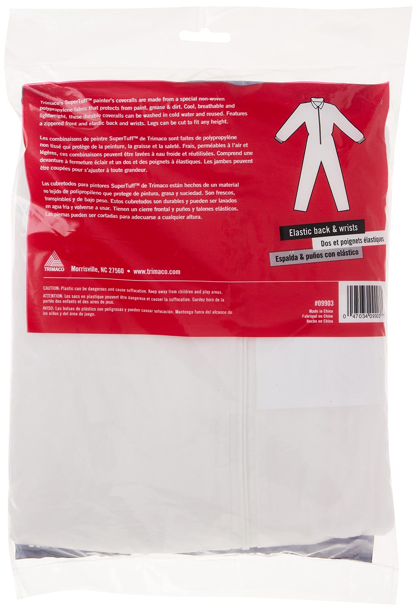 Trimaco SuperTuff Polypropylene Coverall