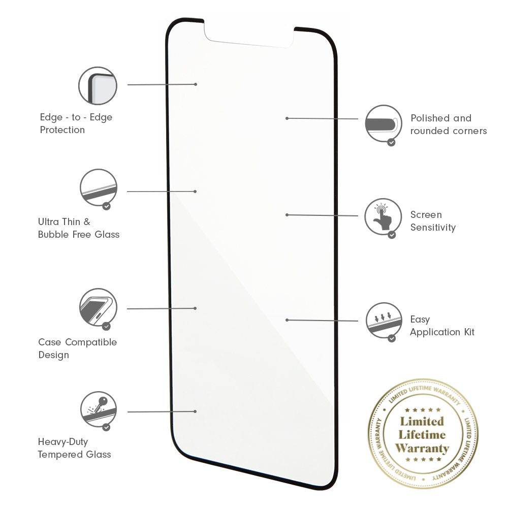 SONIX Seamless Glass Screen Protector