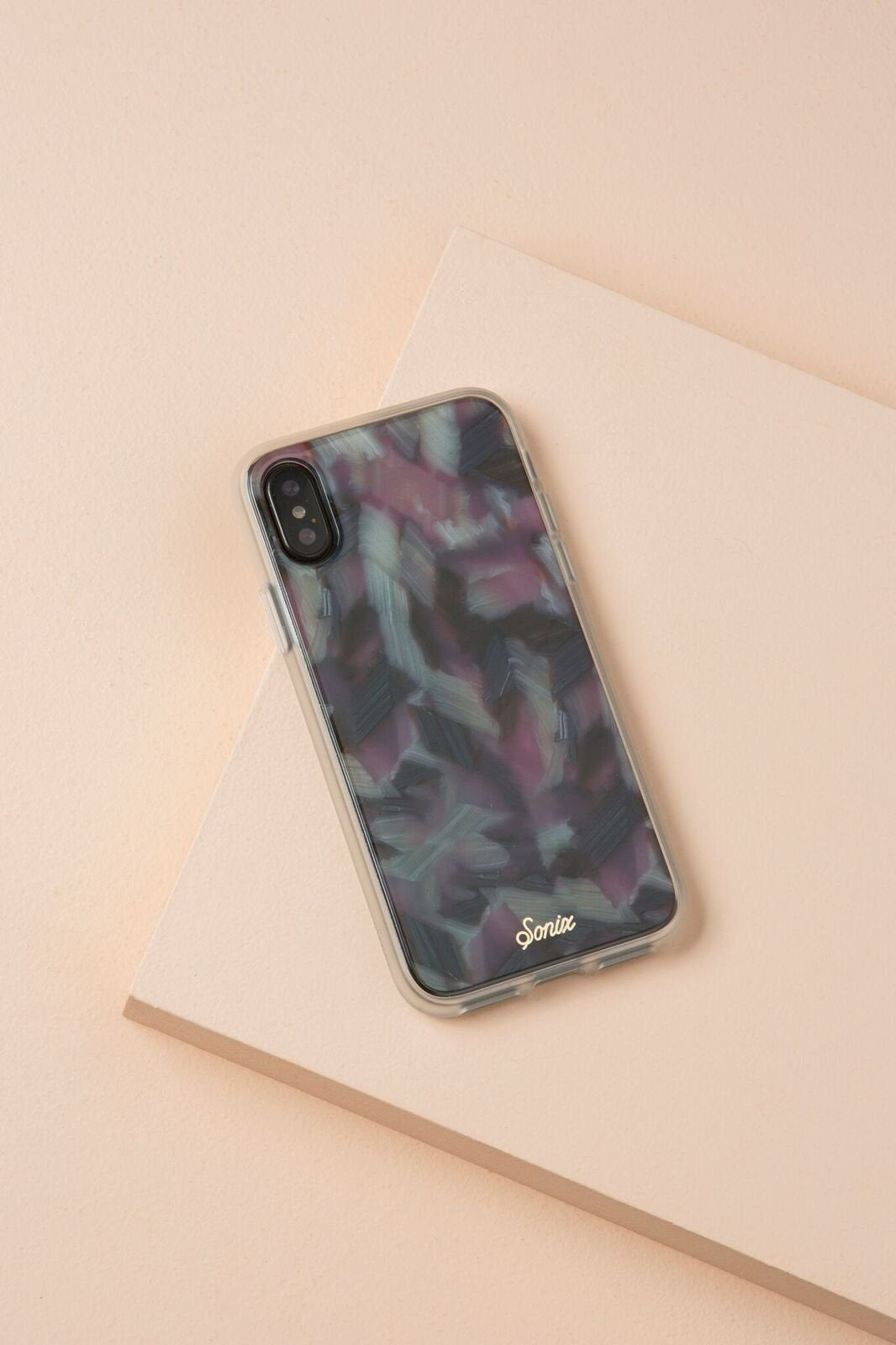 Iphone XS, Iphone X, Pink TORT (Tortoise Shell) Cell Phone Case Protective Tortoiseshell Case for Apple Iphone X, iPhone XS