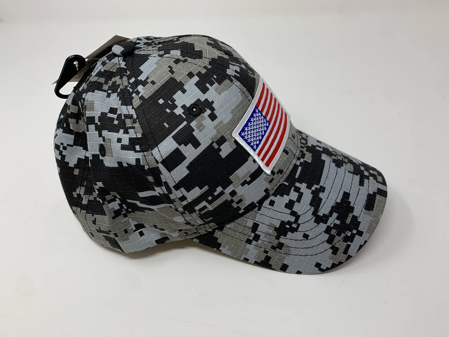 FORESTER USA Flag 100% Cotton Digital Grey Cap