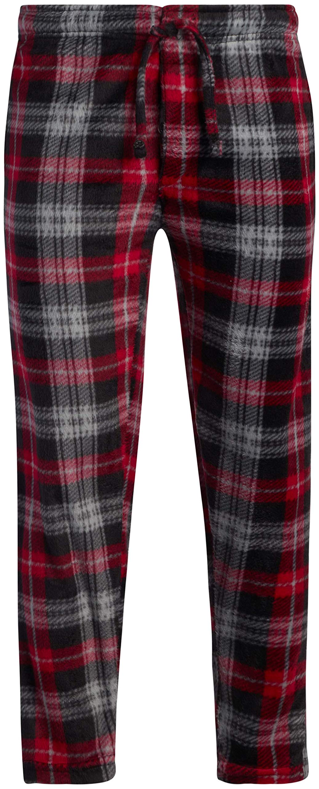 Ten West Apparel Men’s Pajama Bottoms – 3 Pack Flannel Fleece Sleep and Lounge Pants (M-XXL)