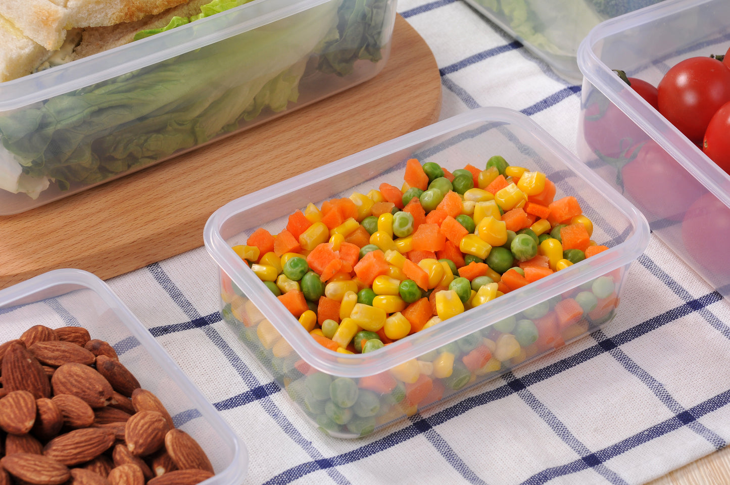 MTR 28 PC Value Pack Storage Containers BPA Free Kitchen Stackable Storage Pantry Organization Dishwasher Safe Microwave Safe Freezer Safe Airtight Silicone Containers Leakproof & Reusable