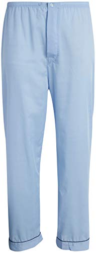 Ten West Apparel Men's 2-Piece Pajama Set with Short Sleeve Shirt and Long Pants