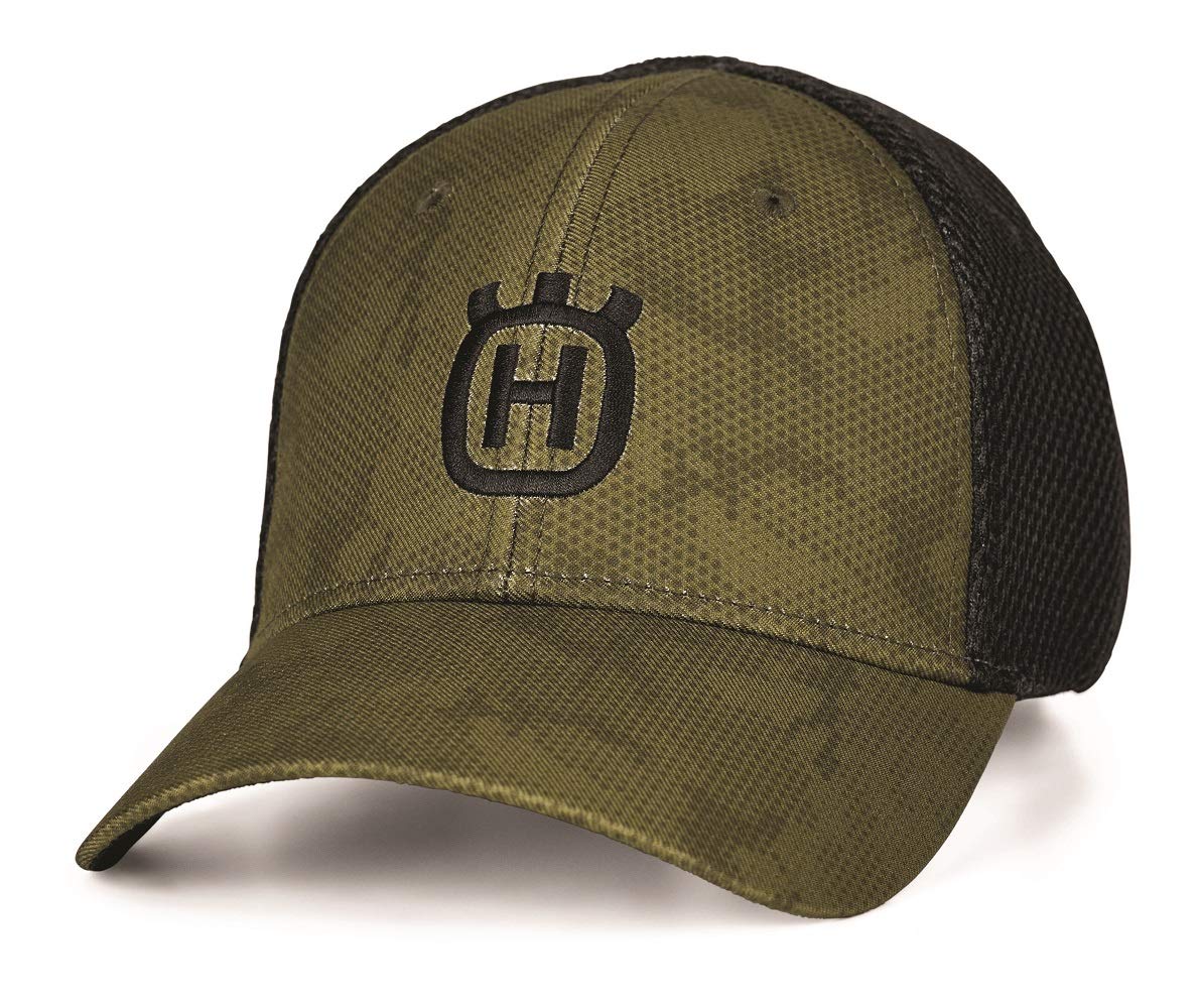 Husqvarna Mens Flat Hunt Hat, Camo, One Size US