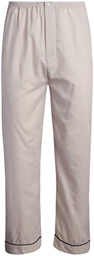 Ten West Apparel Men’s Pajamas Set - Long Sleeve Button Down Sleep Shirt and Pajama Bottoms Sleepwear Set