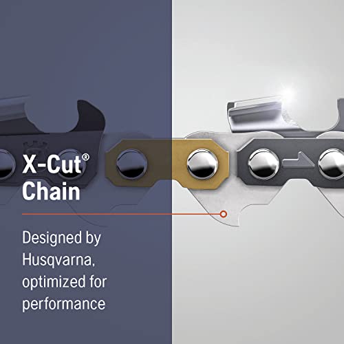 Husqvarna X-Cut S83G 24 Inch Semi Chisel Chainsaw Chain, 3/8" Pitch, .050 Gauge