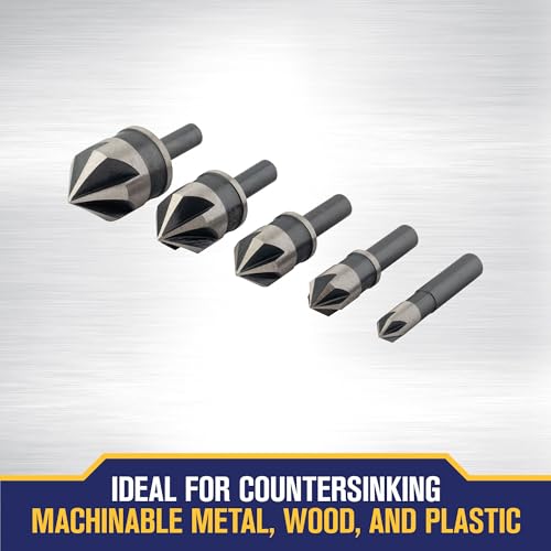 IRWIN Metal Countersink Drill Bit Set