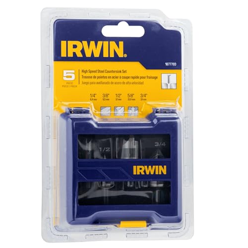 IRWIN Metal Countersink Drill Bit Set