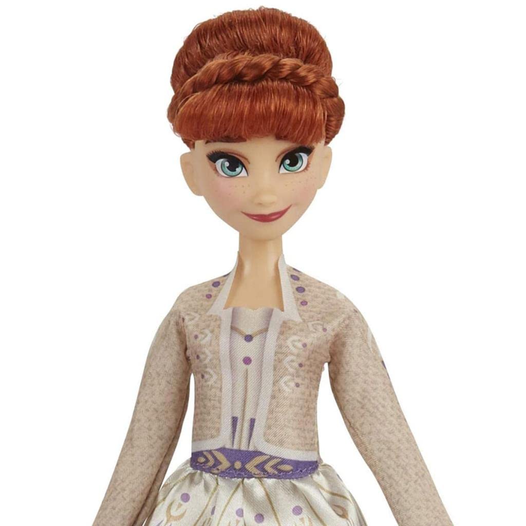 Disney Frozen 2 Anna and Olaf's Autumn Picnic, Olaf Doll, Anna Doll with Dress and Fashion Doll Accessories, Toy for Kids 3 Years Old and Up, White