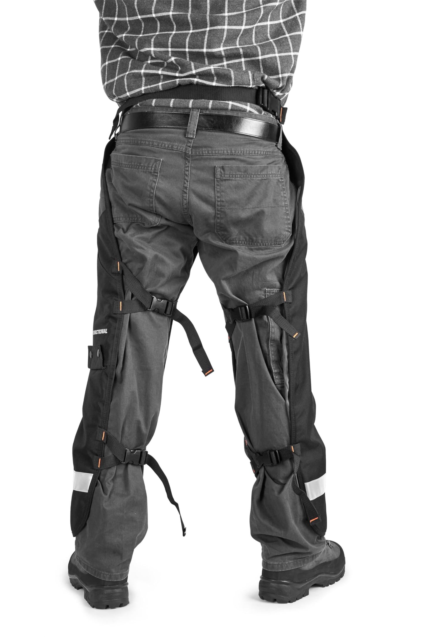 Husqvarna 587160703 40 in. to 42 in. Functional Apron Chainsaw Chaps - Black