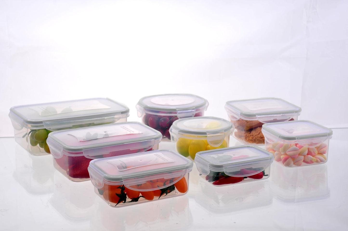 MTR Set of 3 Value Pack FOOD Storage Containers BPA Free Kitchen Storage Dishwasher Safe Microwave Safe Freezer Safe Airtight Silicone Containers Leakproof & Reusable