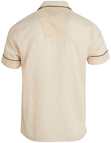 Ten West Apparel Men's 2-Piece Pajama Set with Short Sleeve Shirt and Long Pants