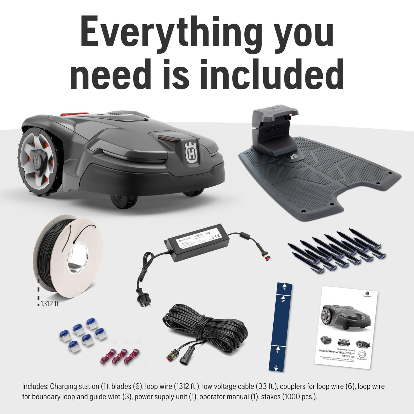 Husqvarna Lawn Mower Installation KIT