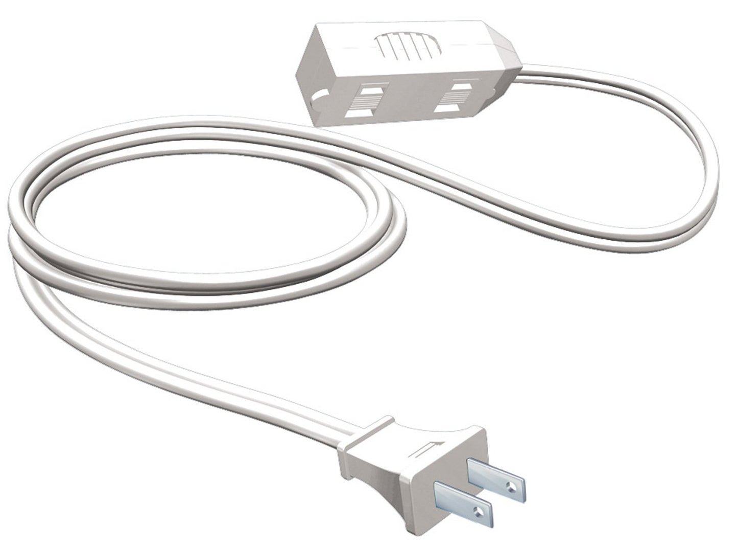 STANLEY 9FT 3-Outlet Indoor Extension Cord, White, 48-Pack