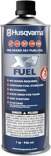 Husqvarna 584309701 XP Pre-Mixed 2-Stroke Fuel and Engine Oil Quart (6 Pack)