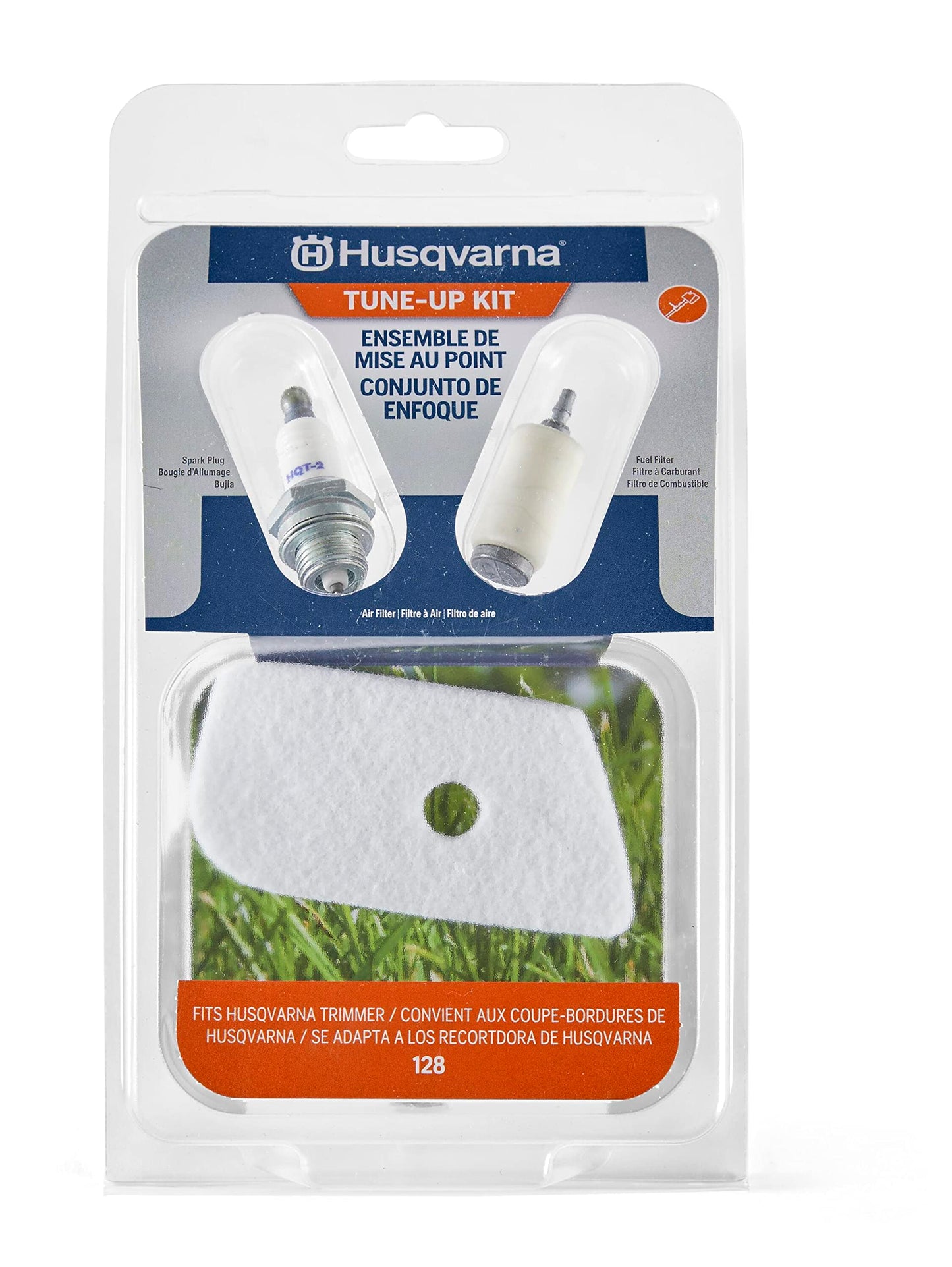 Husqvarna 59933470 128 Plastic/Paper/Porcelain/Steel String Trimmer Tune-up Kit