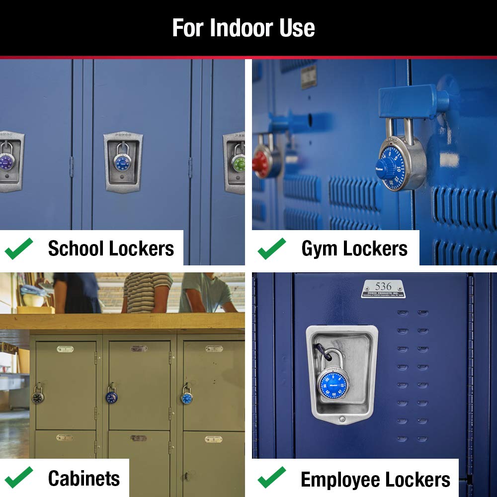 Master Lock Locker Lock Combination Padlock