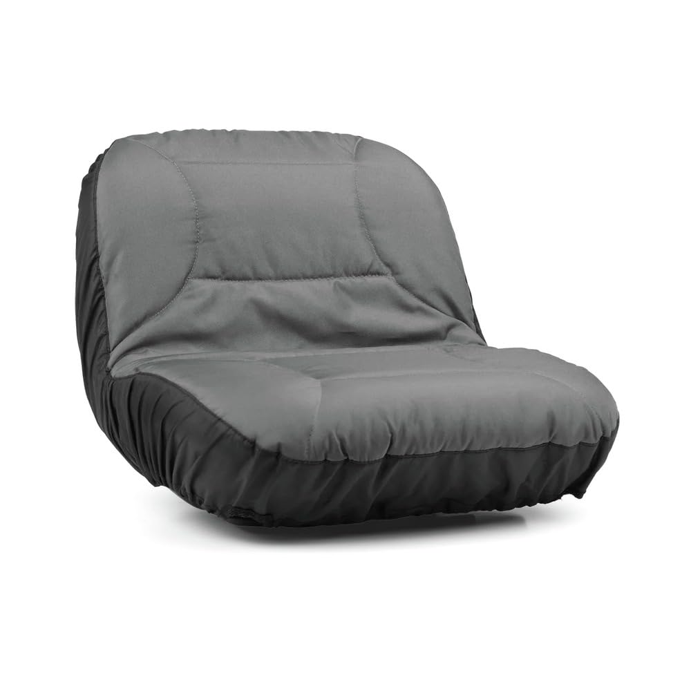 Husqvarna Tractor Seat Cover Riding Mower Accessories, Orange/Gray