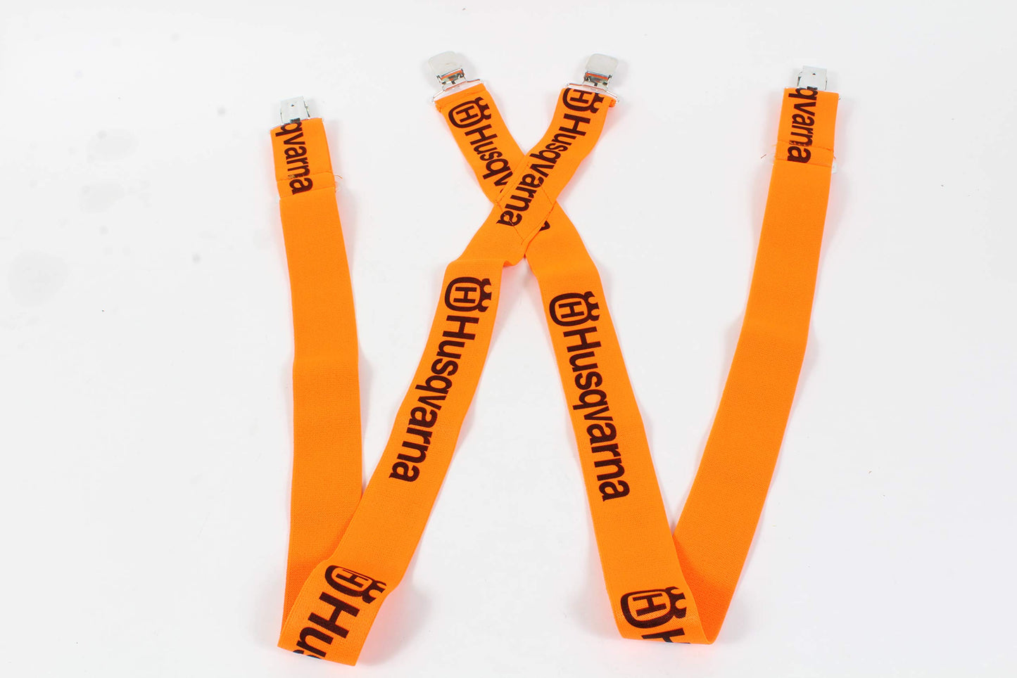 Husqvarna 596290301 OEM Orange Suspenders with Metal Clip