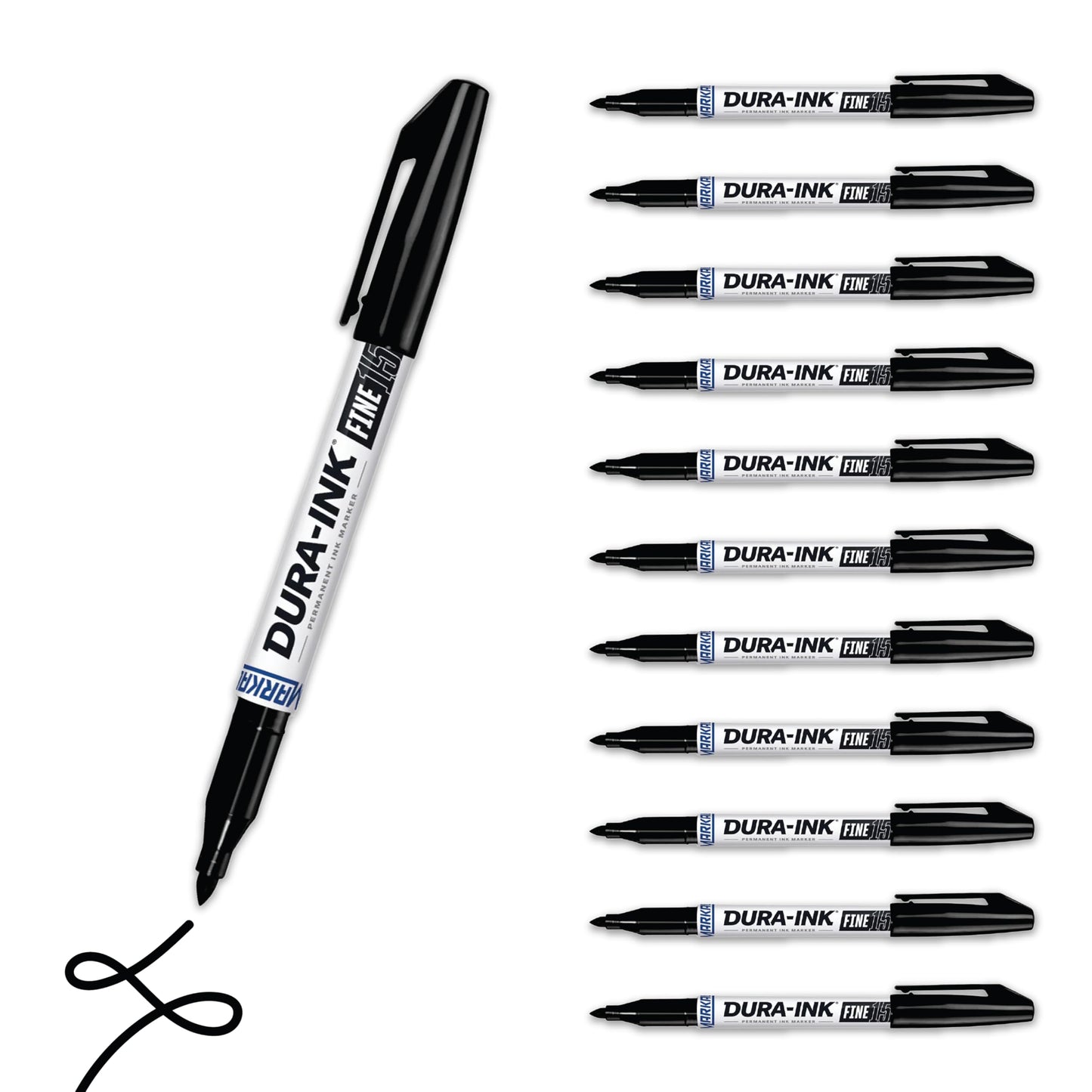 Markal Dura-Ink Permanent Ink Marker with Fine Bullet Tip