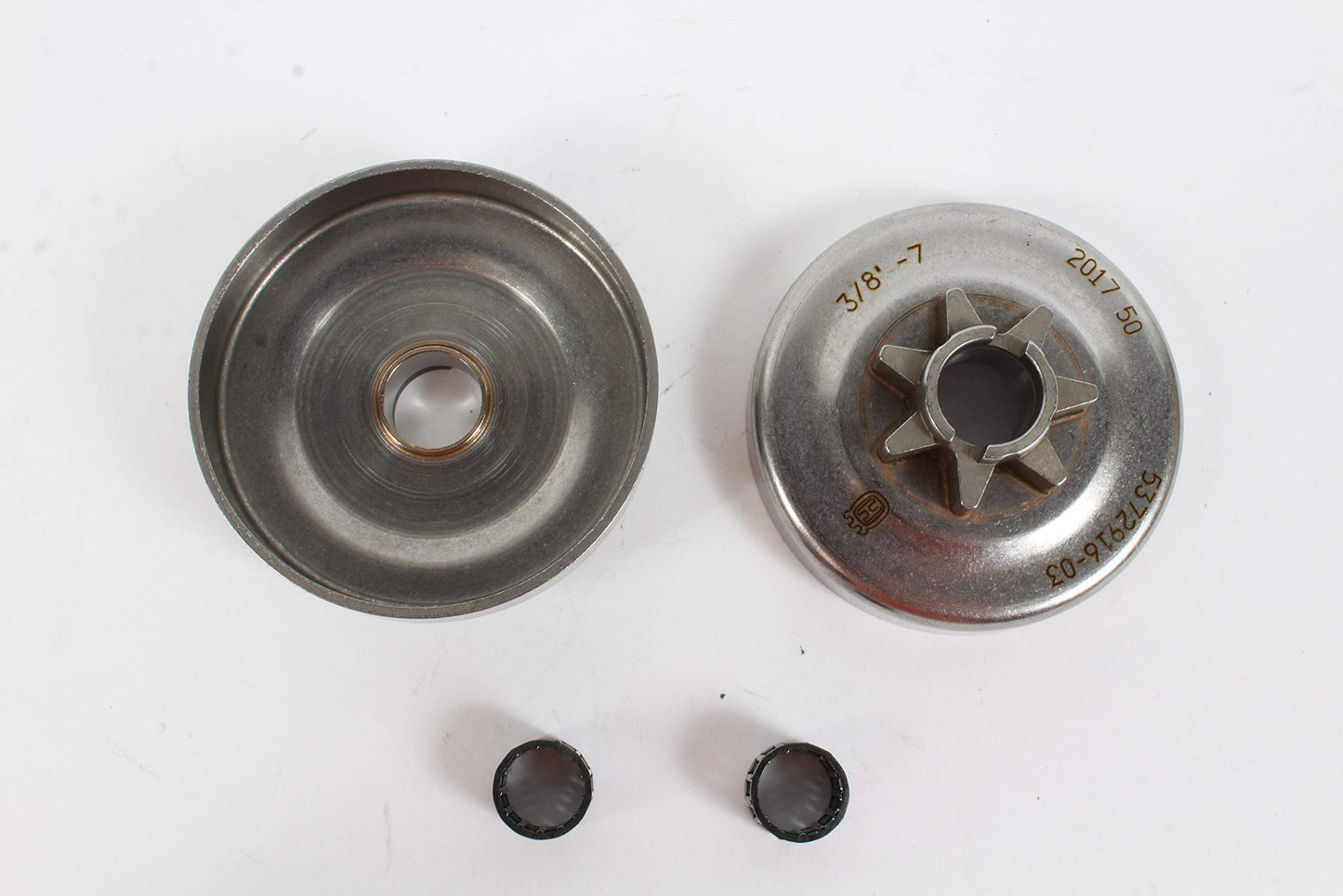 Husqvarna 2 Pack Genuine 537291604 Clutch Drum Fits 455e 455 Rancher II 460 461