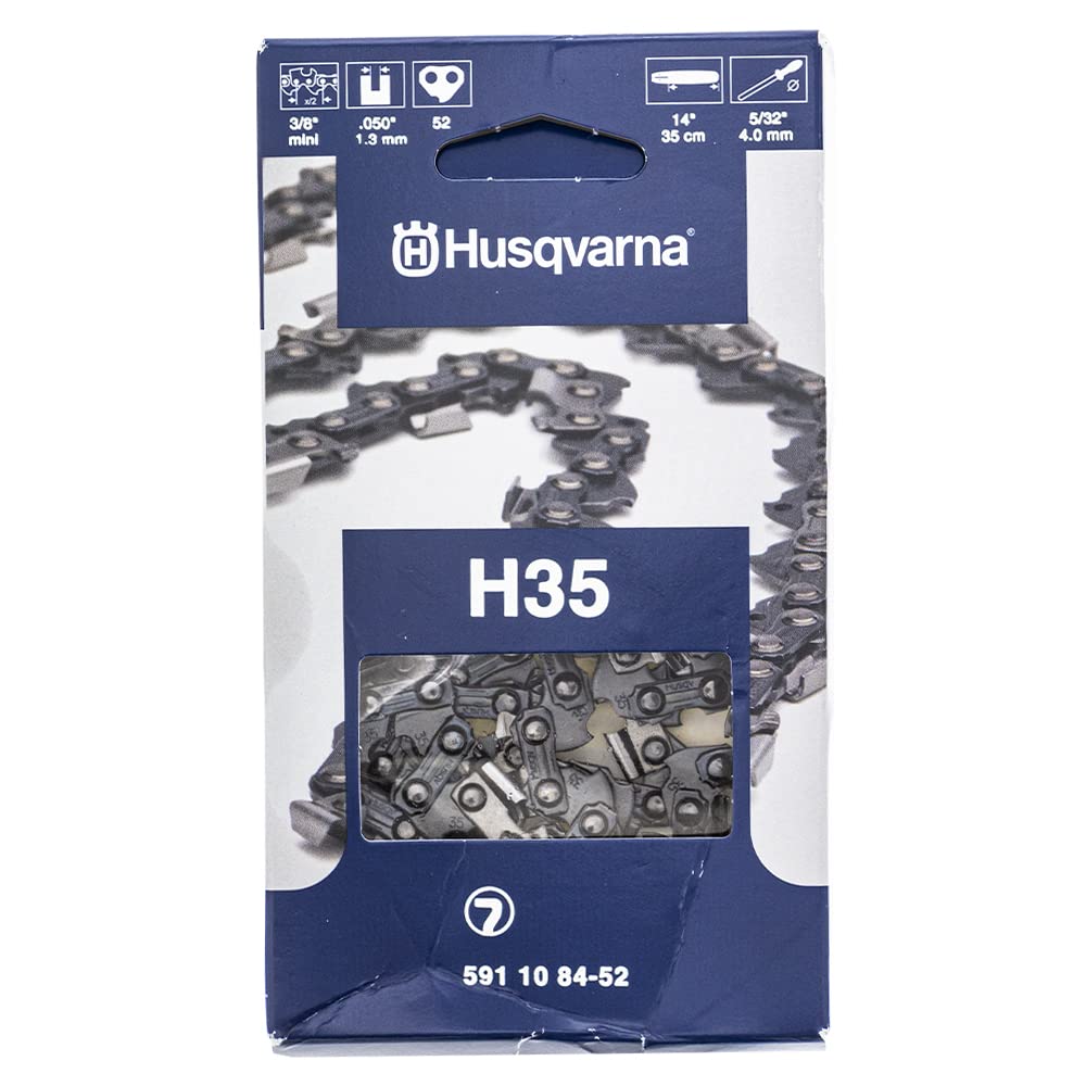 Husqvarna 591108445 RP12 CHN H35-45 3/8 Low Profile Pitch Replacement Chain