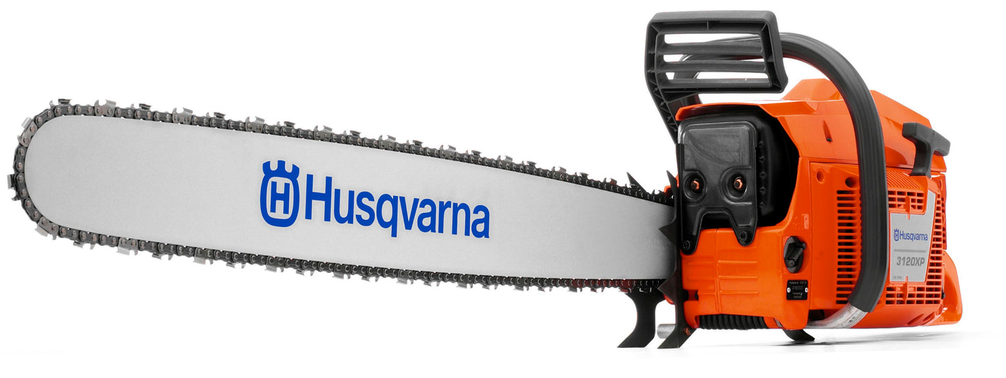 Husqvarna 3120 XP 118.8-cc Professional Gas Chainsaw Power Head, .404" Pitch, .063" Gauge
