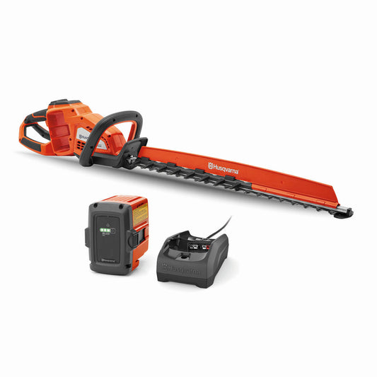 Husqvarna MAXΒ Hedge Master 320iHD60 24 inch 40V Battery Powered Cordless Hedge Trimmer, 4 Ah Battery and Charger Included